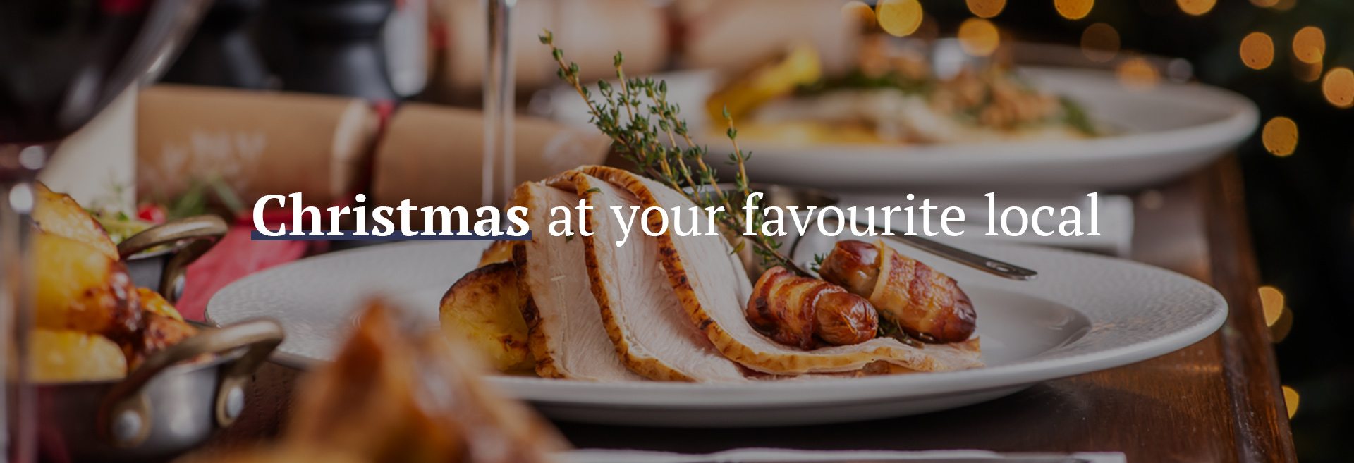 Christmas at The Railway Tavern in London